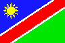 Namibia's flag